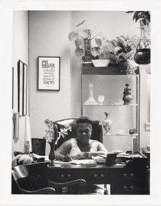 Elma Lewis in her office